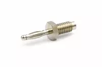 2mm Stackable Banana Plug M4 threaded stud